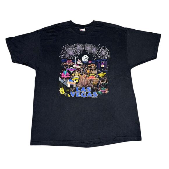 Hanes Other - Vintage 90s Las Vegas Hotel Strip T-Shirt